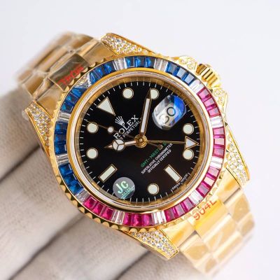 ROLEX GMT-Master II  904L Steel Automatic Movement 40MM replica automatic watches